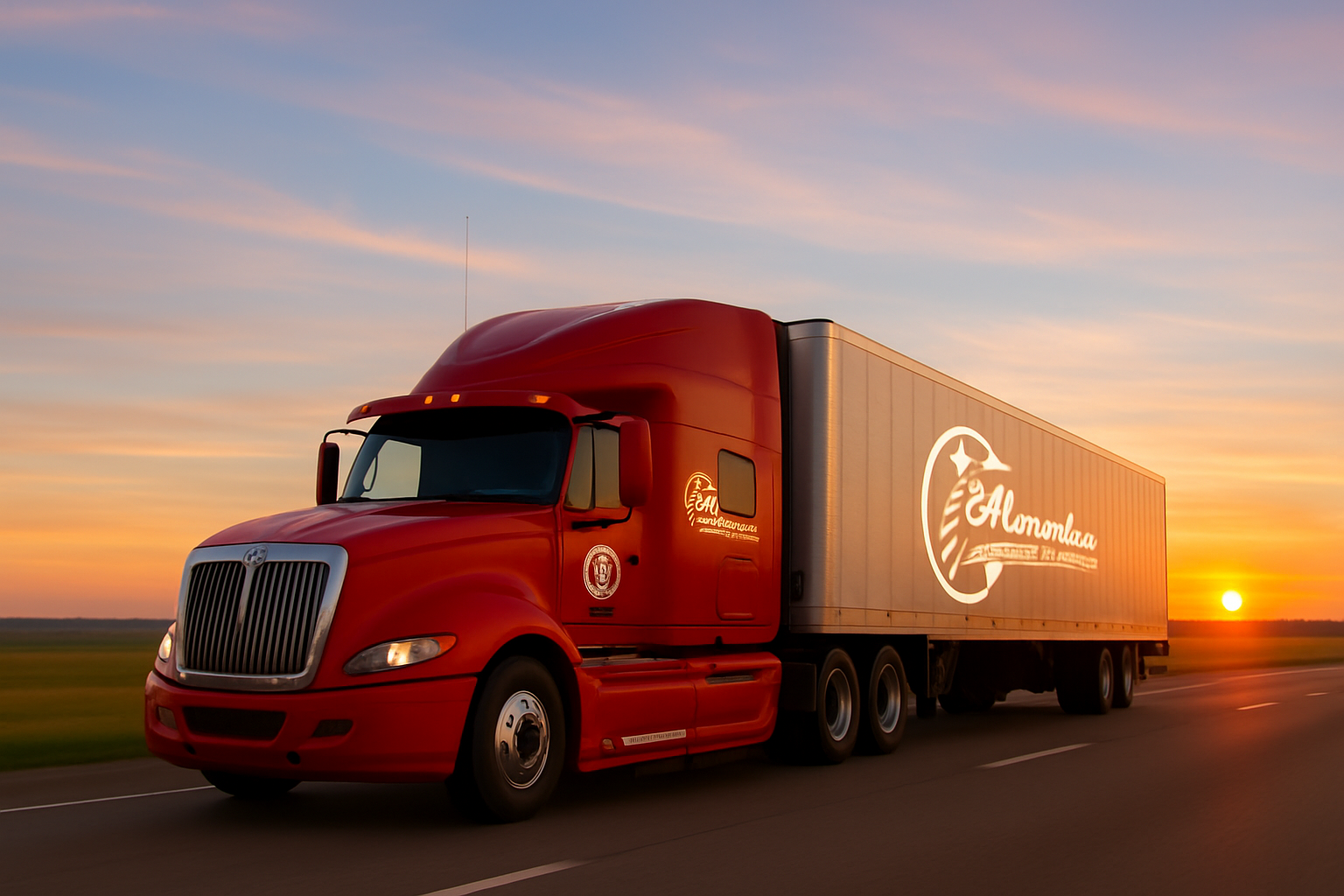 Camión refrigerado para productos perecederos